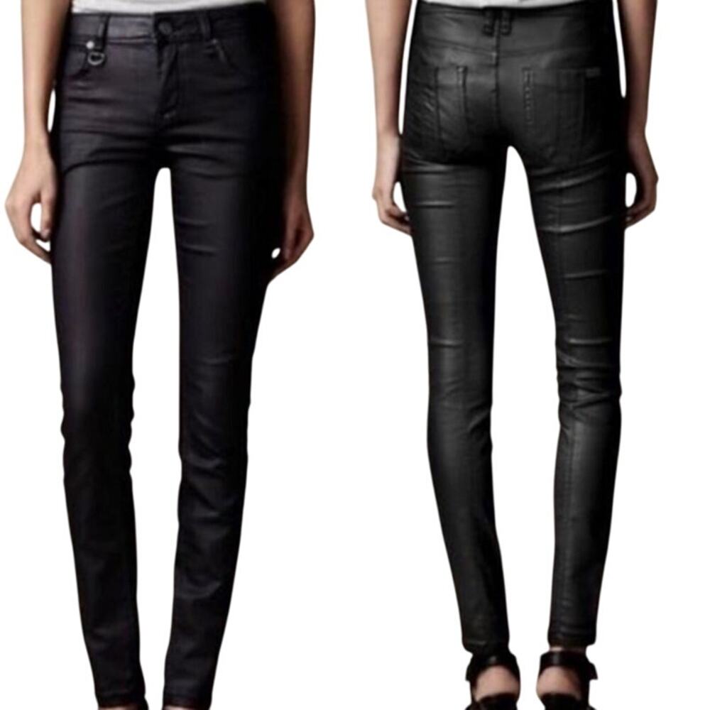Burberry Black Straight Leg Jeans
